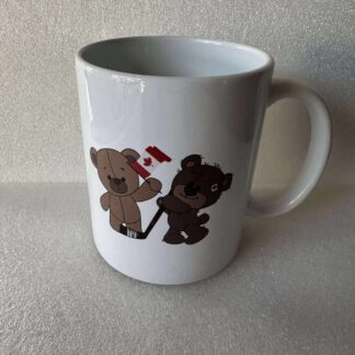 Hockey Bears in Canada Mug