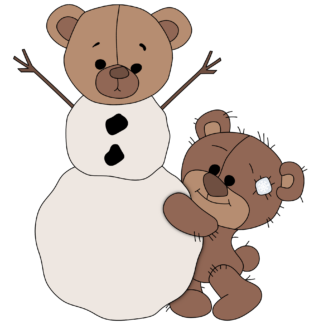 SnowBears Sticker