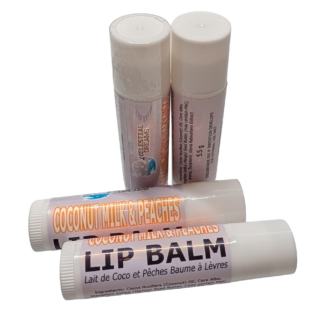 Coconut Milk & Peaches Lip Balm