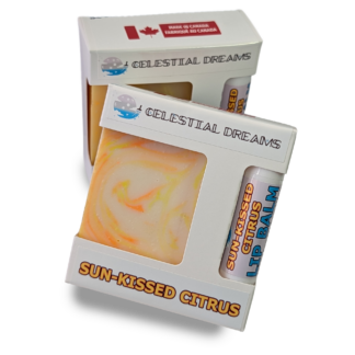 Handmade Soap and Lip Balm Combo - Sun-Kissed Citrus